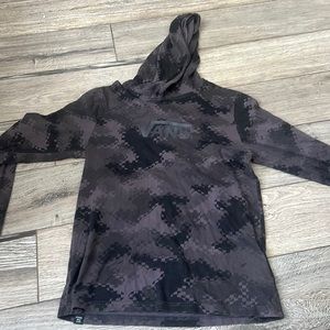 Boys long sleeve shirt with hood
